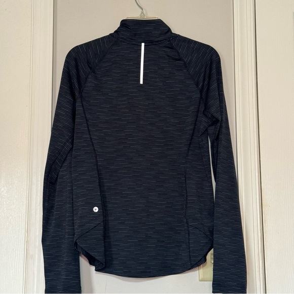 90 degree by reflex quarter zip pullover in charcoal size medium - Picture 4 of 16